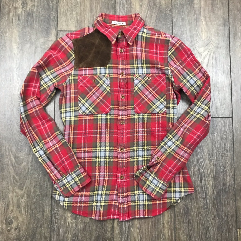 {Rugby Ralph Lauren} Skinny Fit Plaid Shirt RARE - Picture 4 of 6